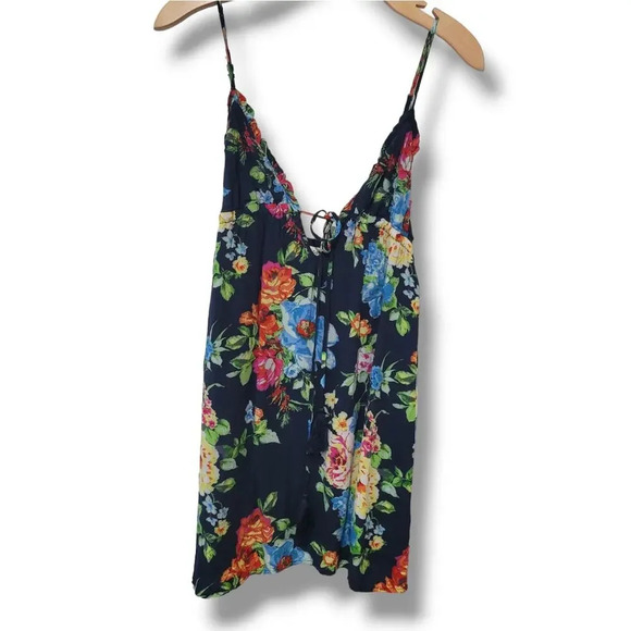 Cotton Candy women's multicolor floral spaghetti straps dress  - small - Picture 1 of 8